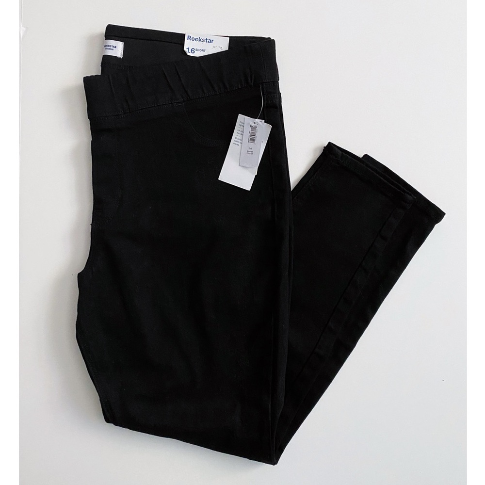 Old Navy Rockstar Jeggings - size 16 SHORT - NWT - black
